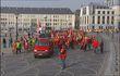 Manifestation des agents communaux liégeois